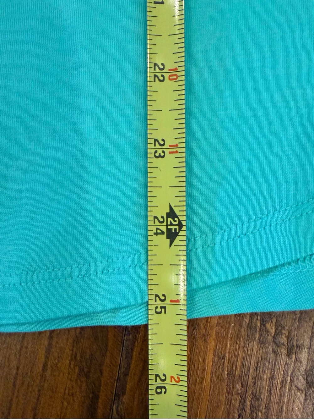 crown & ivy Mint Ruffle Sleeve Short Sleeve Tee NWT - Picture 9 of 9